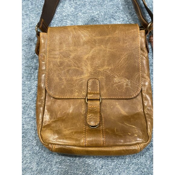 Liodu Leather Crossbody Handbag - Picture 3 of 10
